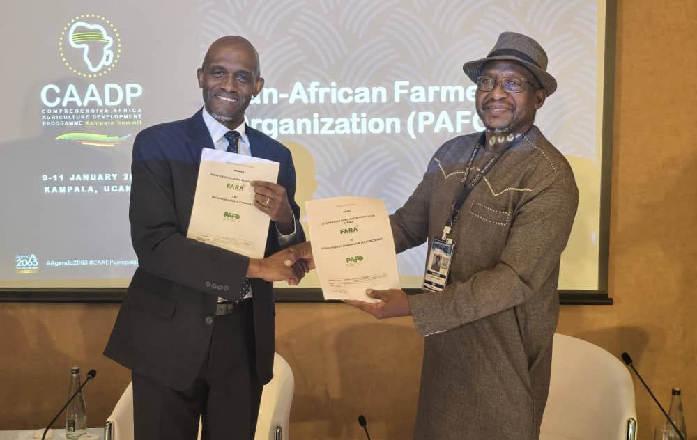FARA and PAFO Forge Alliance to Drive Farmer-Centric Agricultural Transformation in Africa