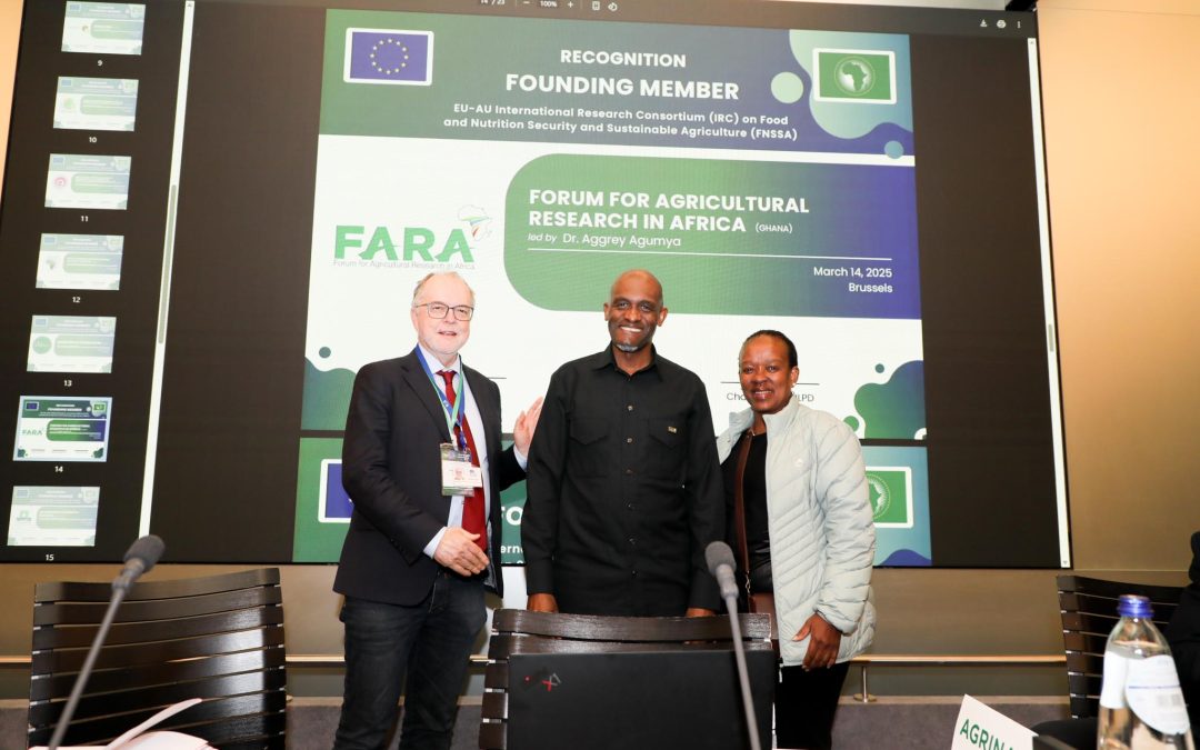 FARA Joins AU-EU International Research Consortium on Food, Nutrition Security and Sustainable Agriculture