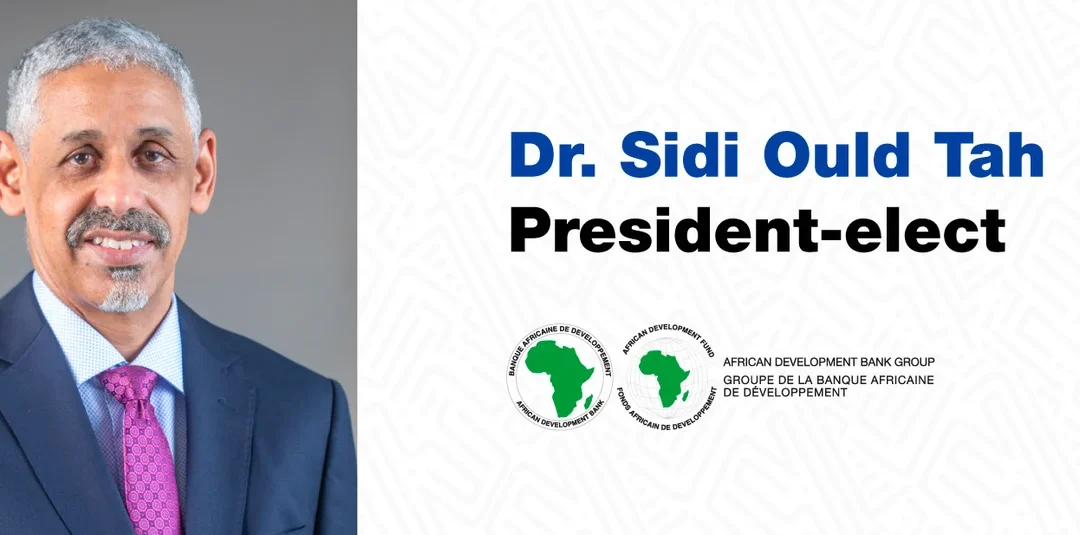 Sidi Ould Tah elected ninth president of the African Development Bank Group