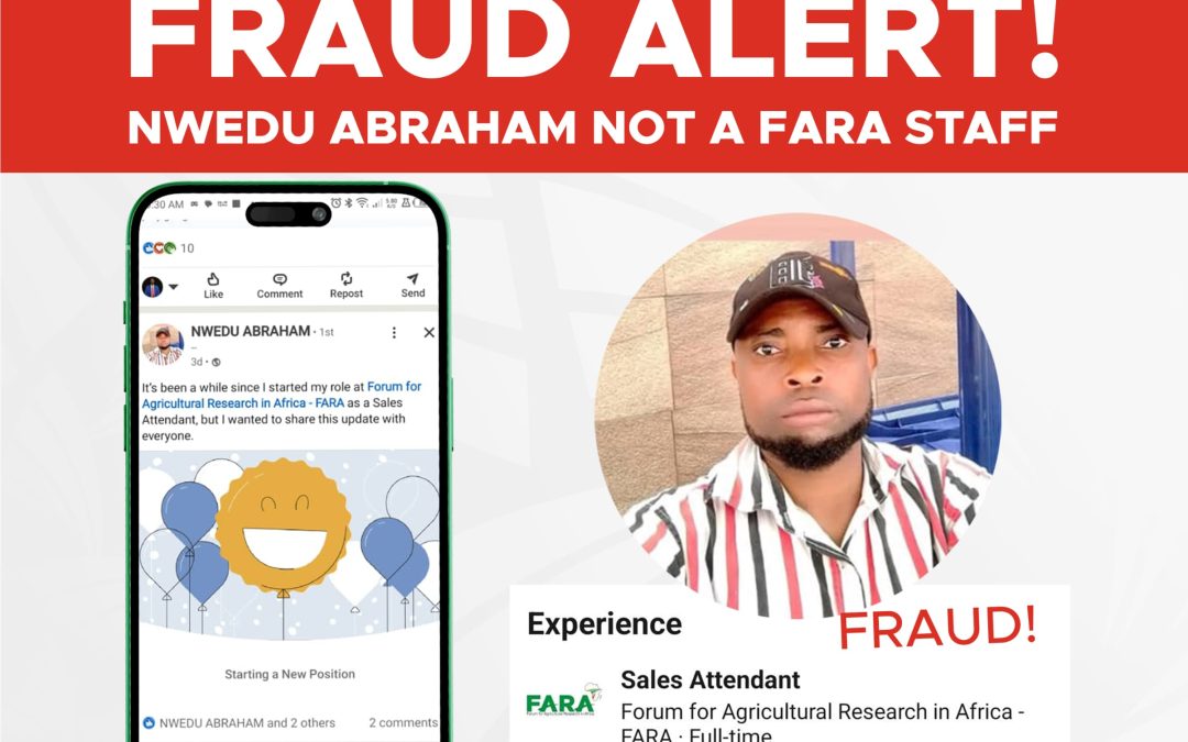 FRAUD ALERT – IMPERSONATION OF FARA STAFF